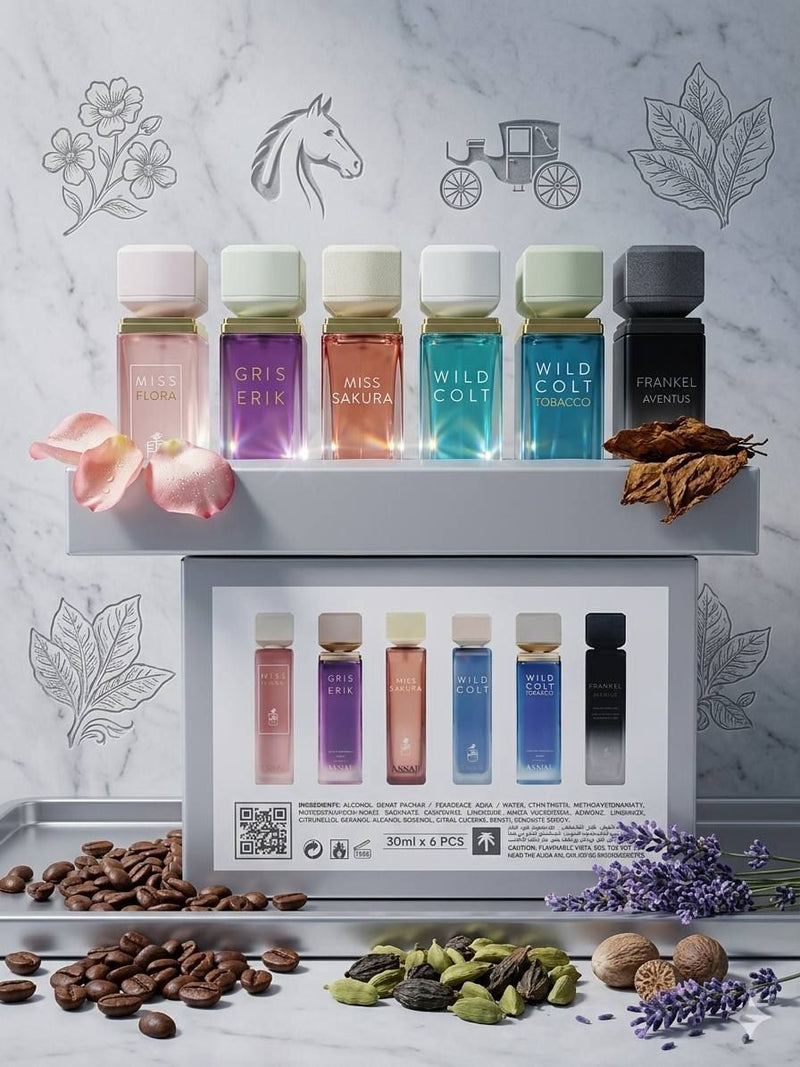ASSAF SET COLLECTION 6x30ML